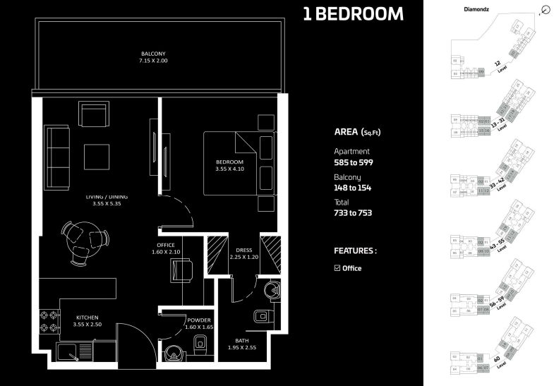 Studio Apartment For Sale Off Plan Property By Danube Properties 2027 Completion