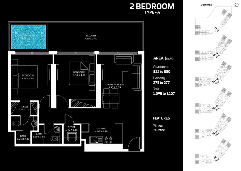 Studio Apartment For Sale Off Plan Property By Danube Properties 2027 Completion