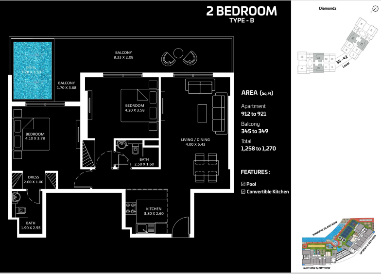 Studio Apartment For Sale Off Plan Property By Danube Properties 2027 Completion