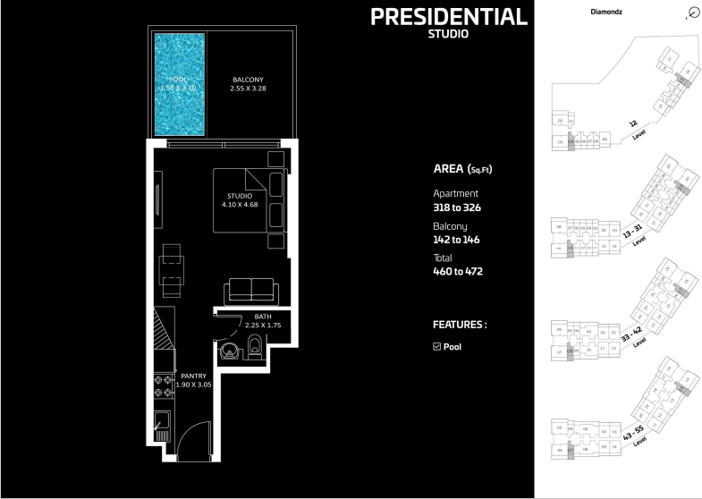 Studio Apartment For Sale Off Plan Property By Danube Properties 2027 Completion