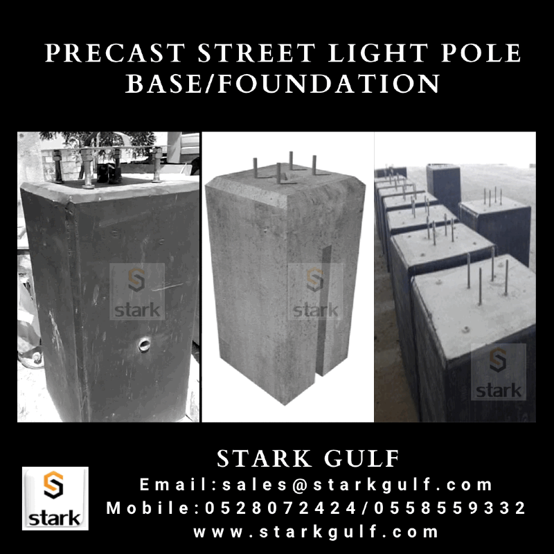 Precast Street Light Foundation For Sale Starkgulf