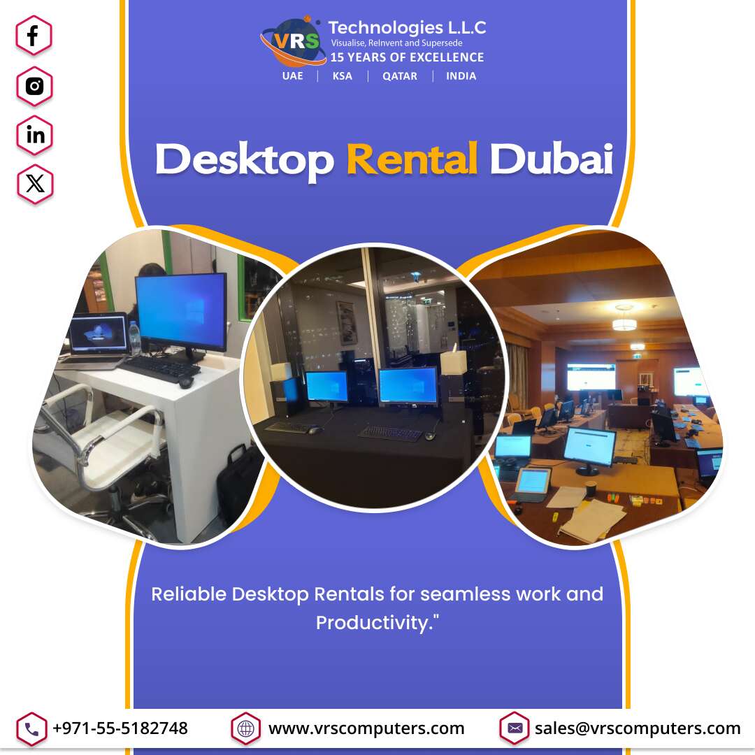 Short And Long Term Desktop Pc Rentals In Dubai