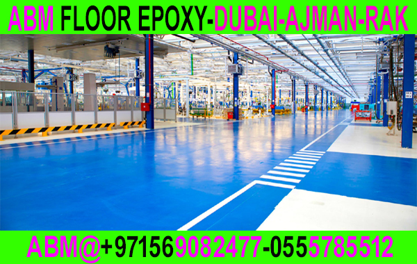 Factory Floor Epoxy Painting Company In Ajman Dubai Sharjah