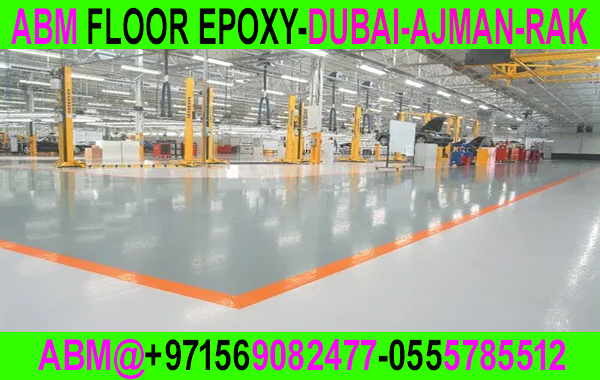 Warehouse Epoxy Flooring Work Company In Ajman Dubai