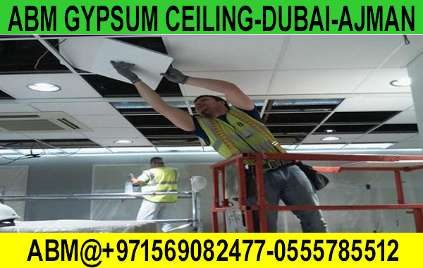 Gypsum Ceiling Fixing Contractor Ajman Dubai Sharjah Rak 0564892942