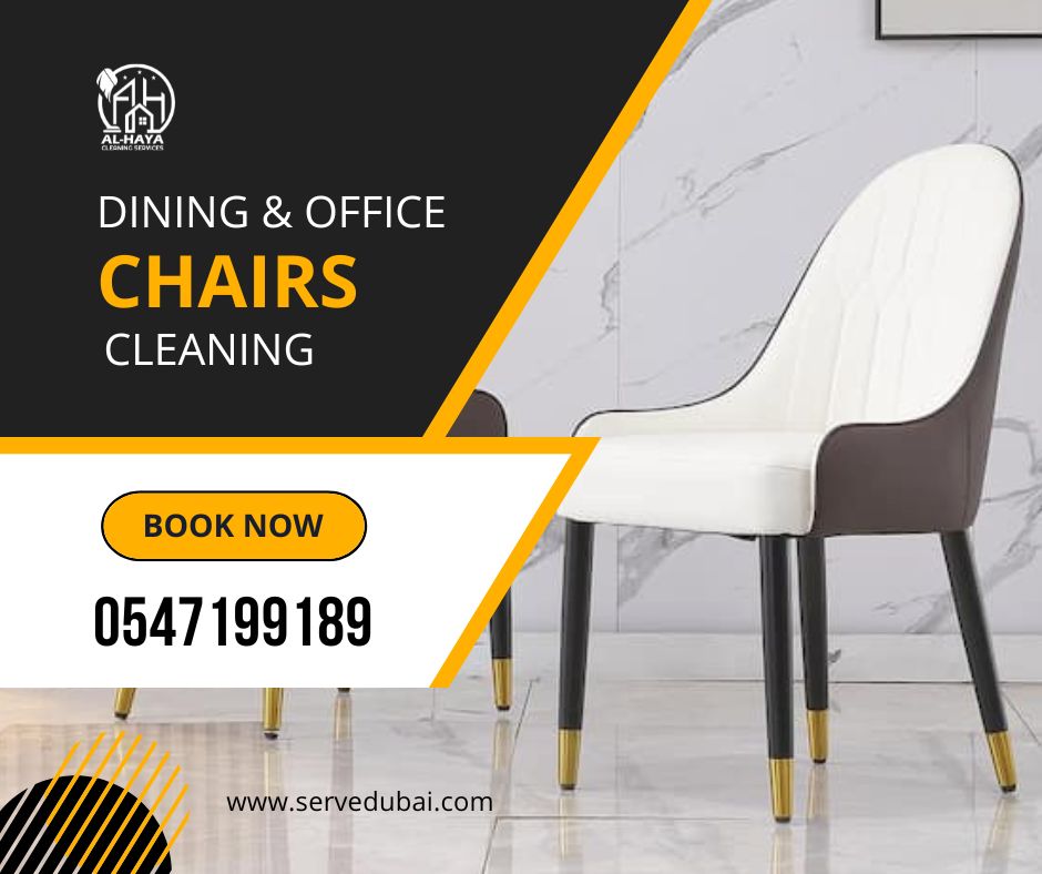 Dining Chairs Cleaning Sharjah 0547199189 in Dubai