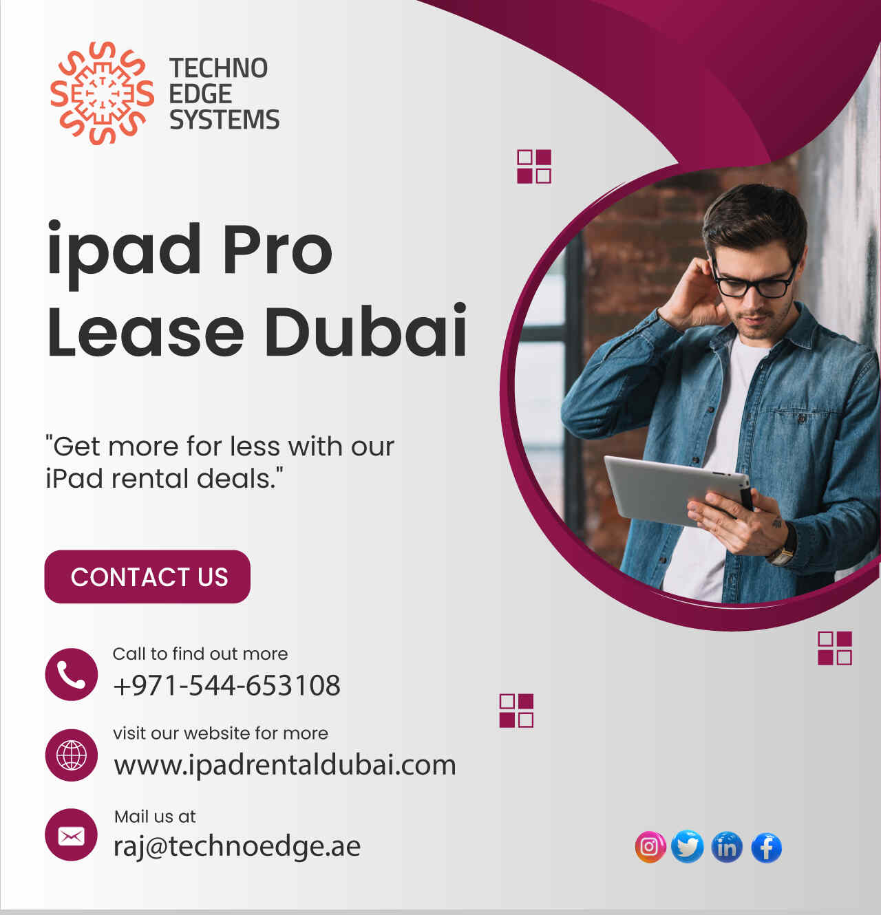 What Events Need Ipad Pro Lease In Dubai