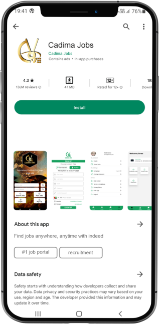 Cadima Jobs Download Jobs App in Dubai