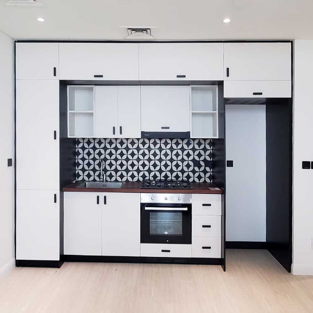 Kitchen Wrapping Using Vinyl in Dubai