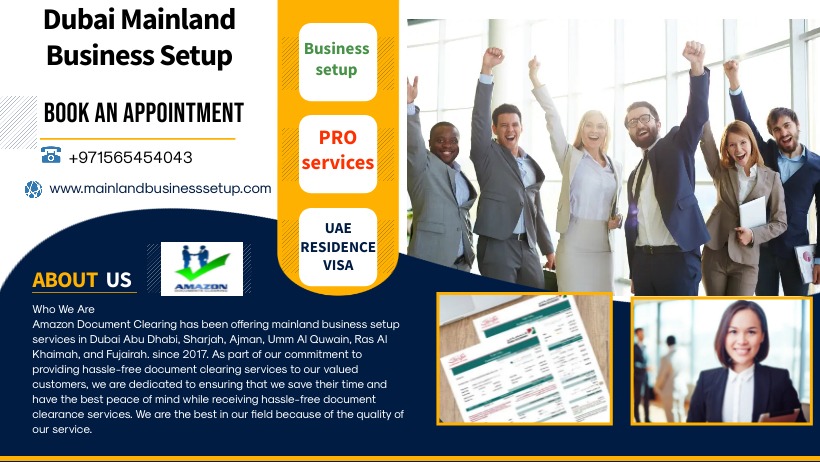 Dubai Mainland Business Setup