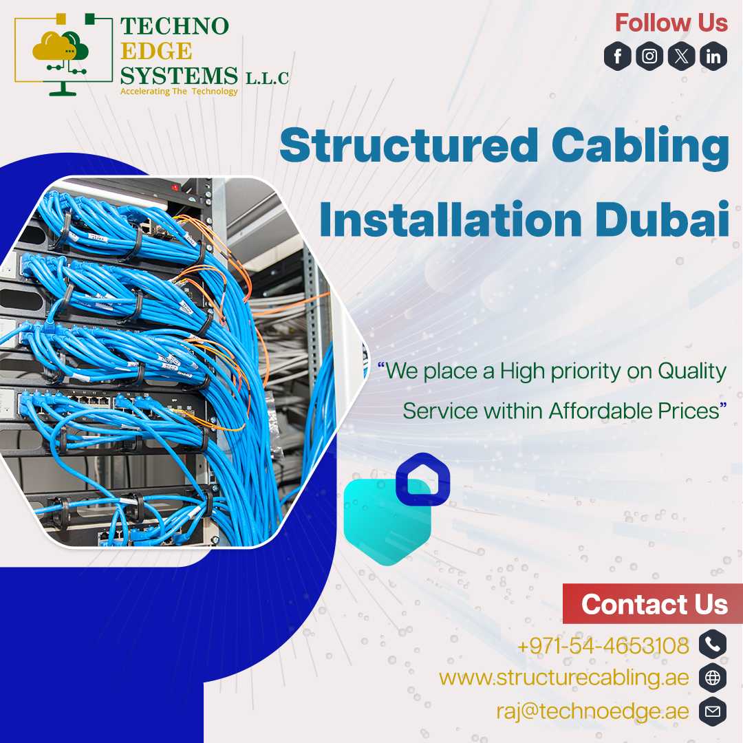 Why Is Structured Cabling Installation Important In Dubai