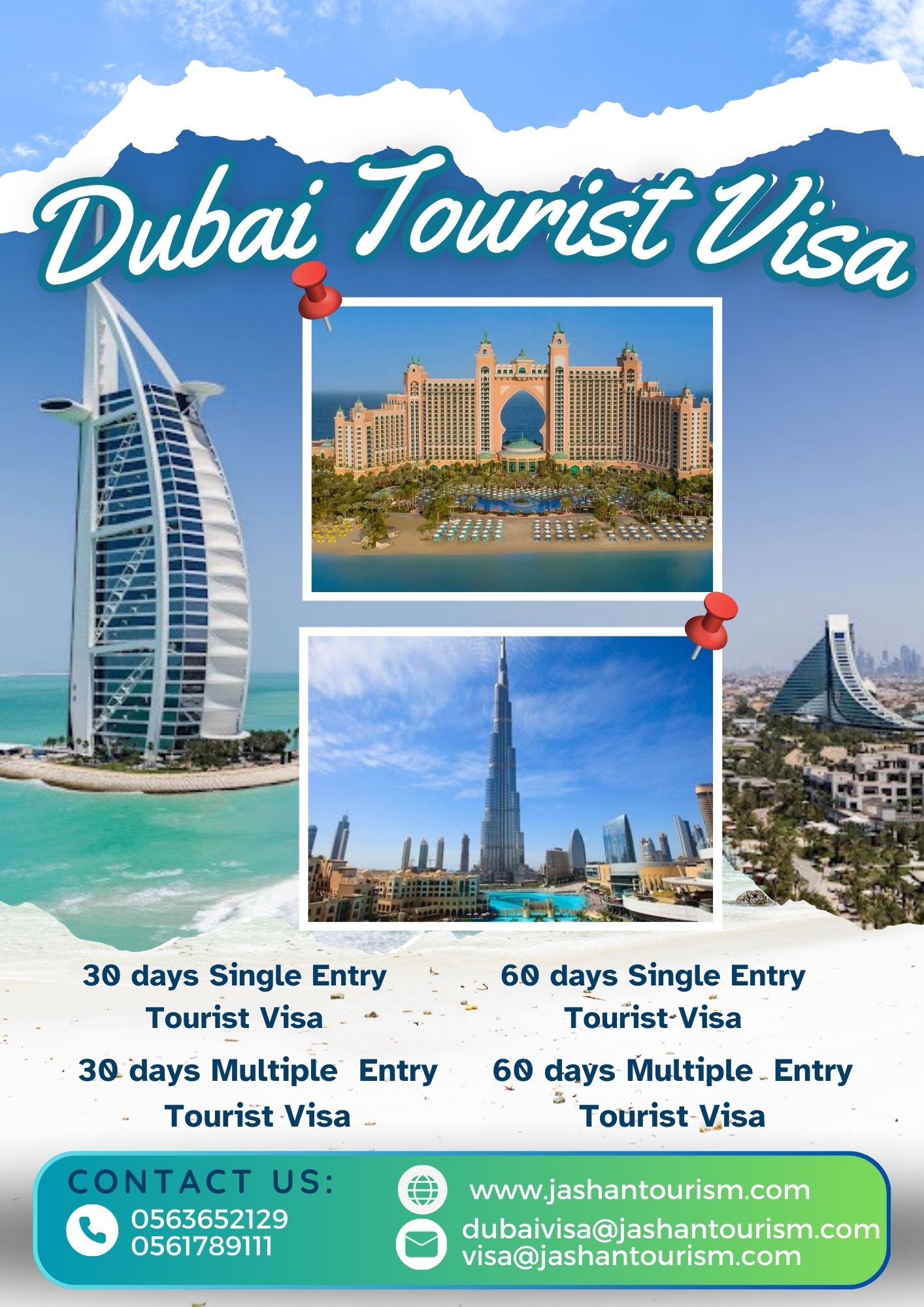 Dubai Tourist Visa Vacancy