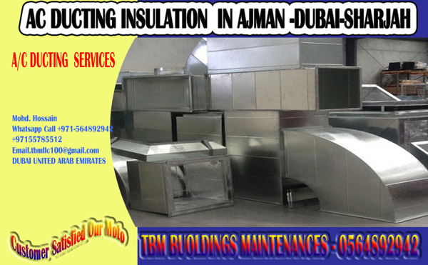 Ac Duct Installation Contractor Dubai Ajman Sharjah