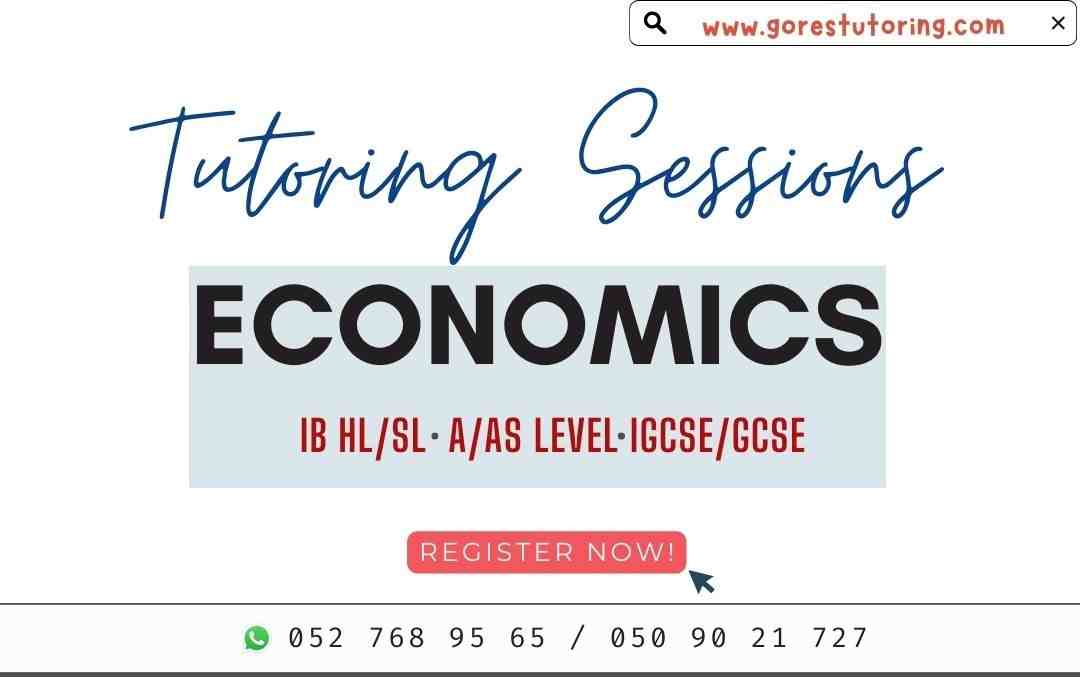 Private Tutor Gcse Igcse Economics Dubai