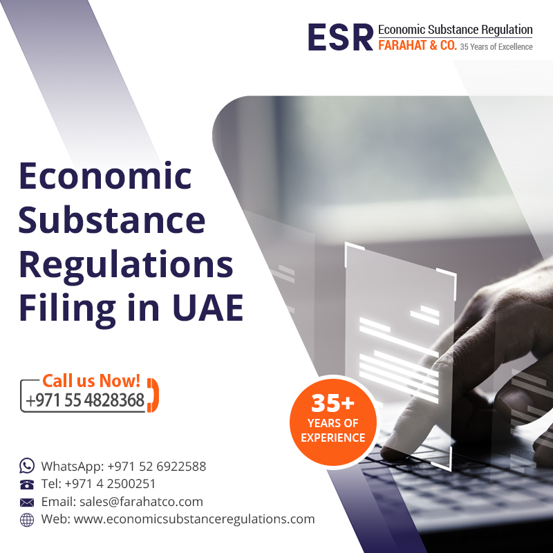 Economic Substance Regulations Services In Uae