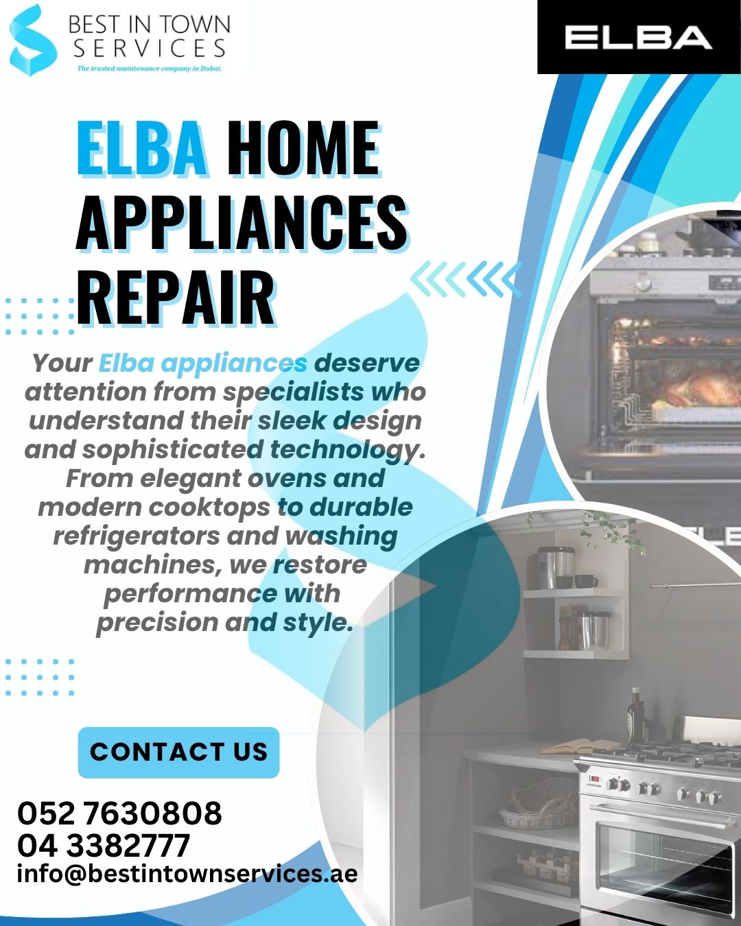 Elba Home Appliances Repair Services in Dubai