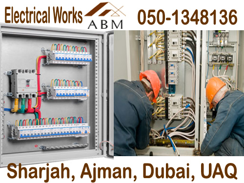 Electrical Works Company Sharjah Ajman 0501348136