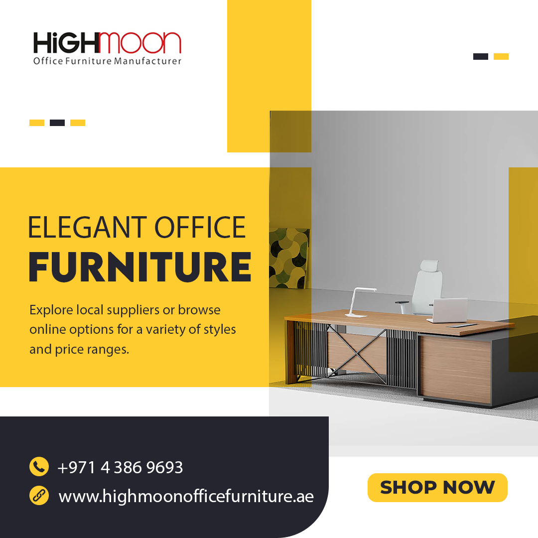 Elegant Office Furniture for Sale in Dubai