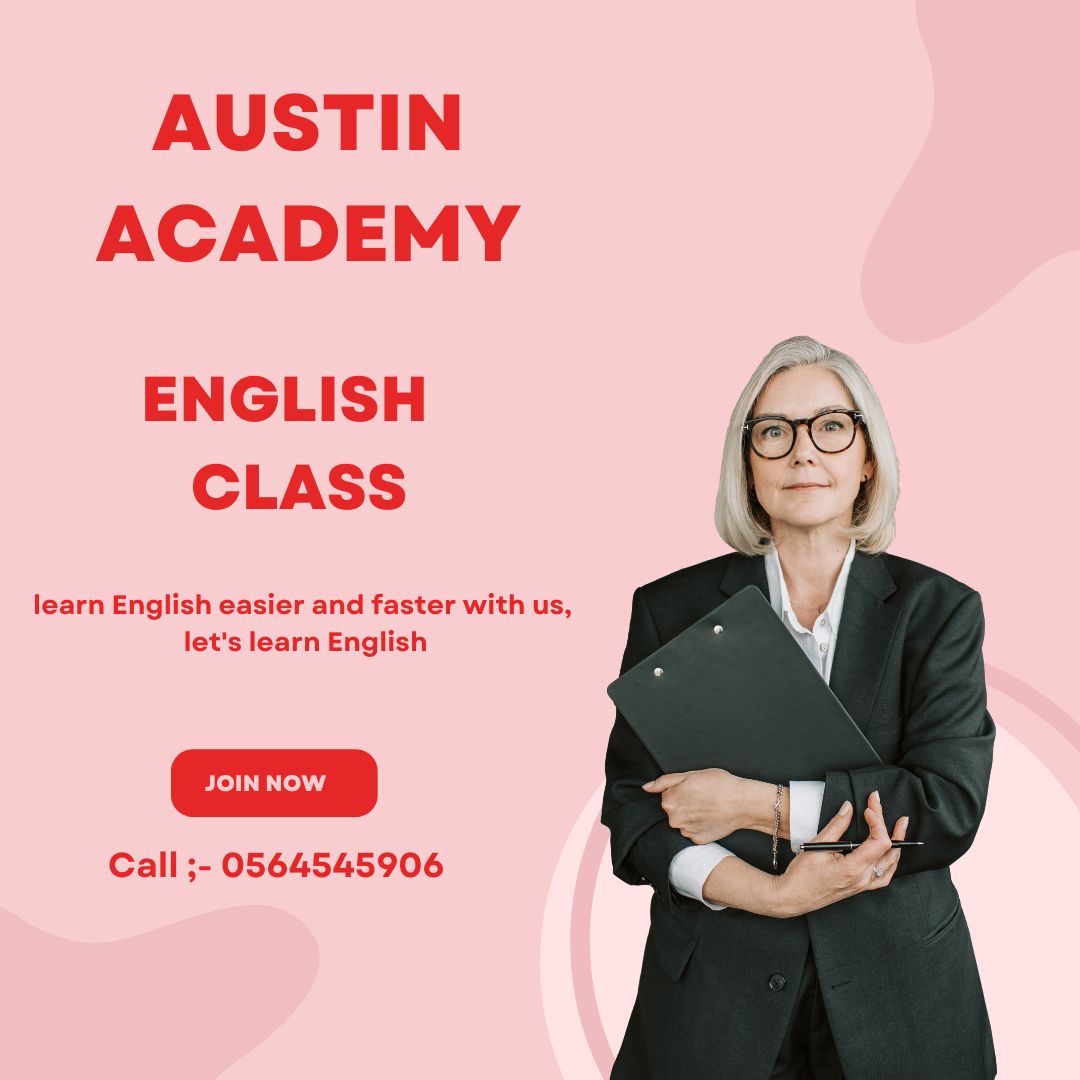 English Language Class In Austin Academy Call 0509249945