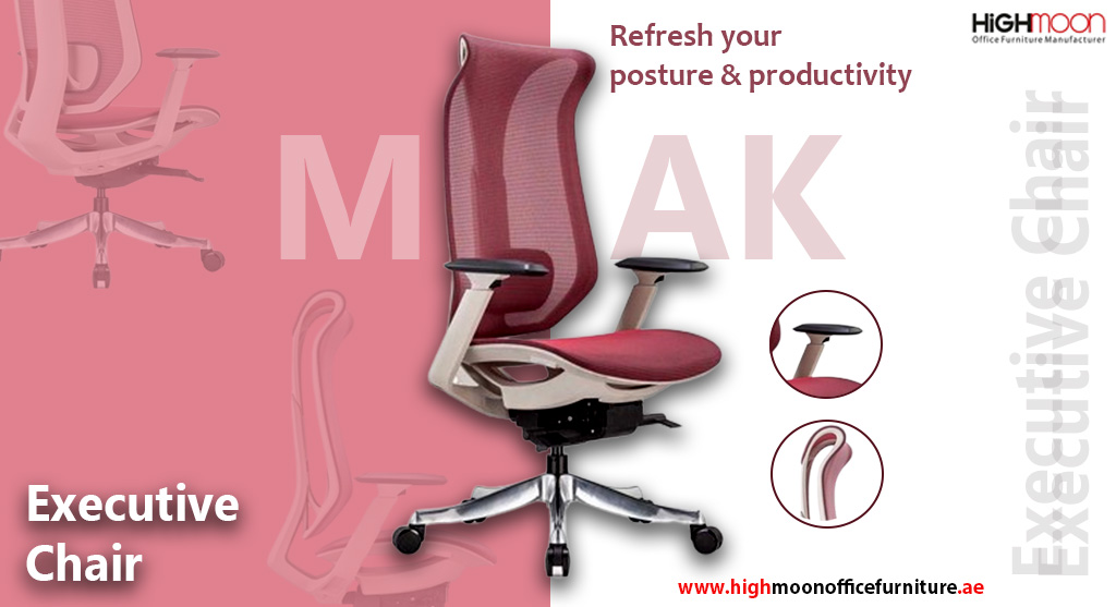 Executive Chairs Dubai Best Quality Mesh Ergonomic Office Chairs Highmoon Office Furniture