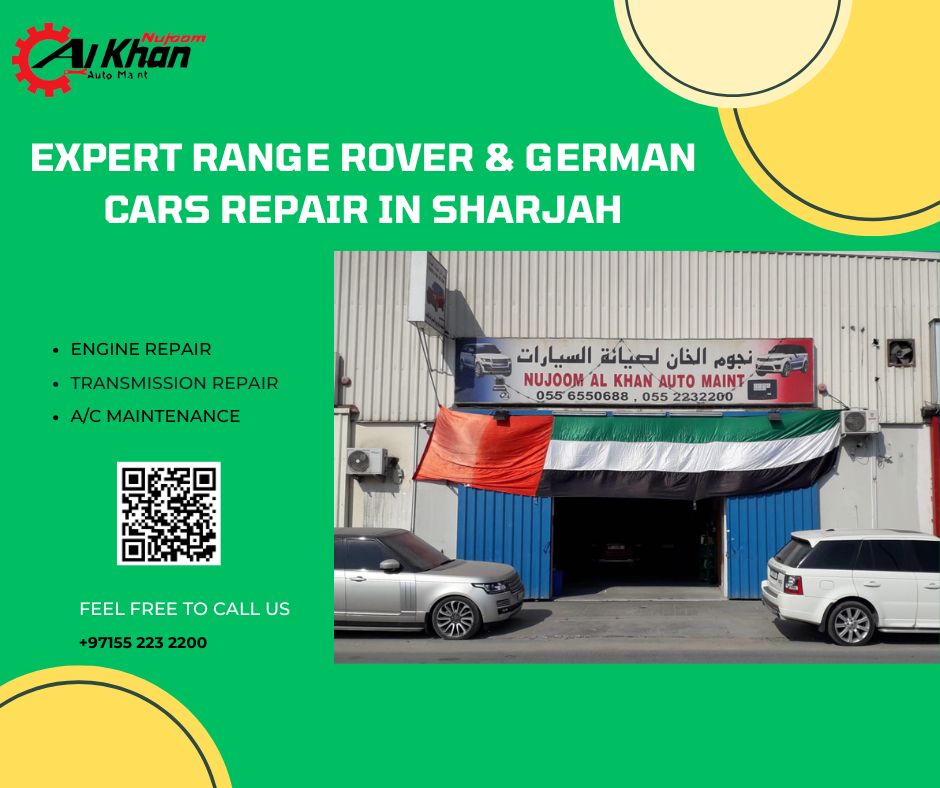 Range Rover Workshop In Sharjah