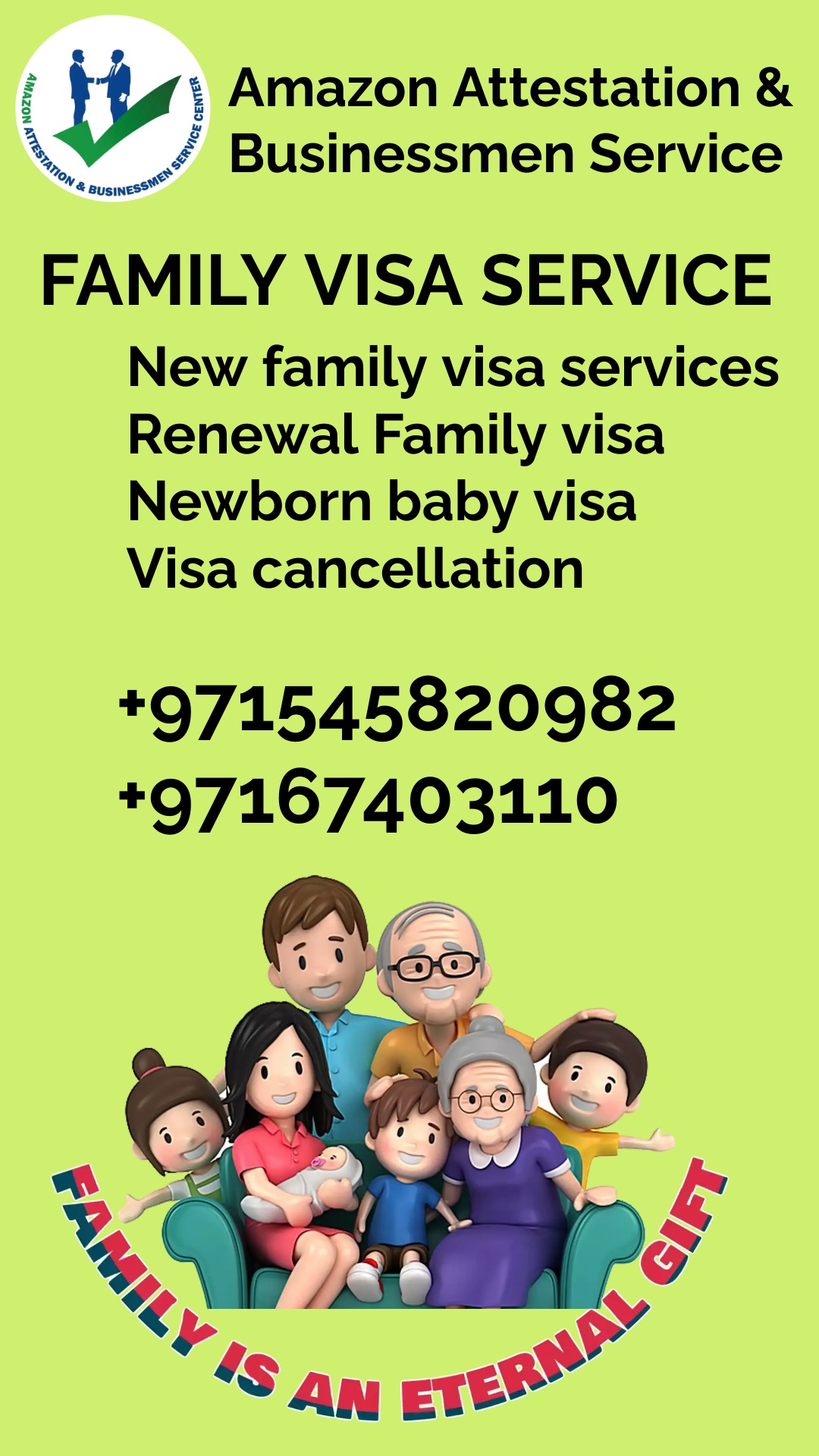 Family Visa Service In Dubai