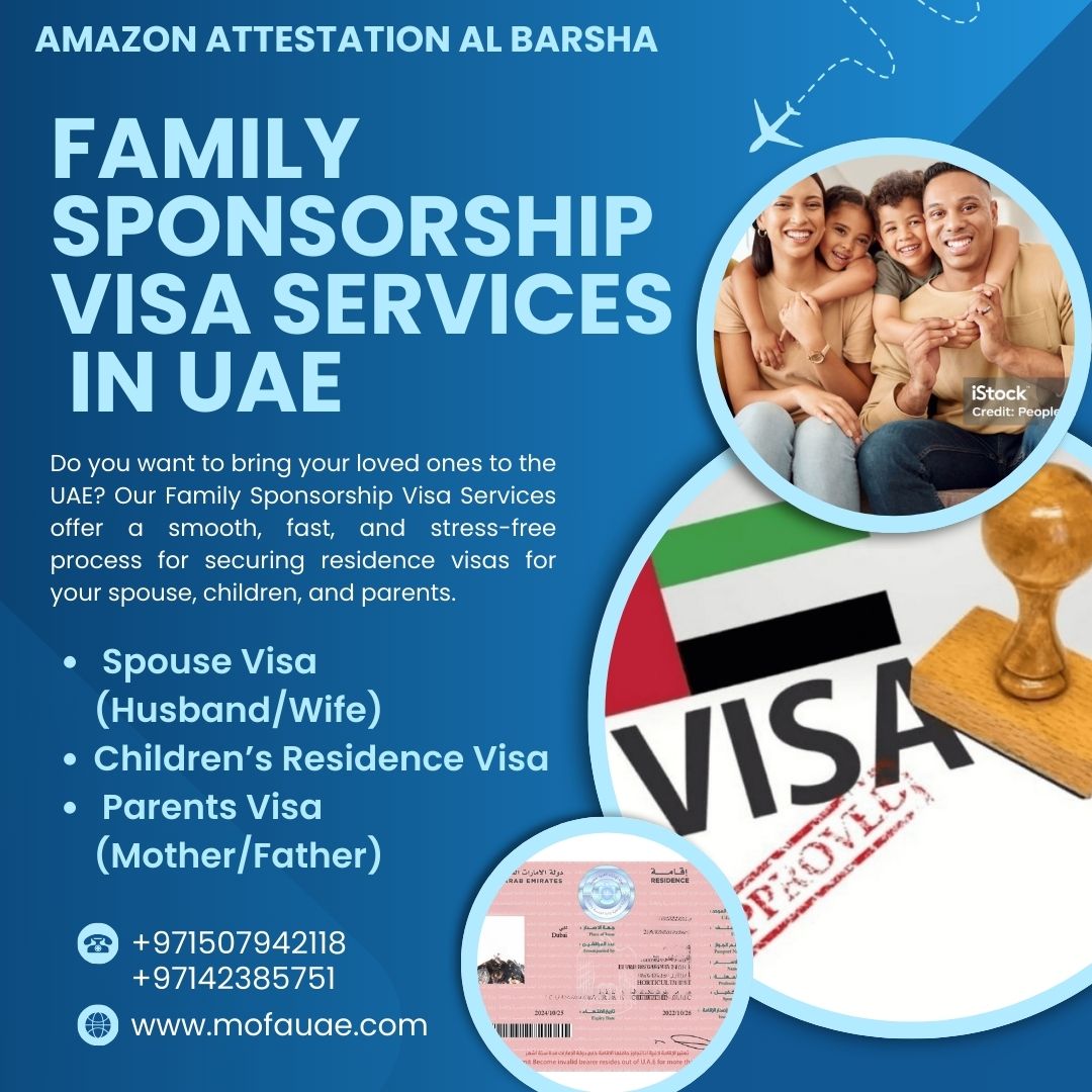 Family Sponsorship Visa Services In Uae