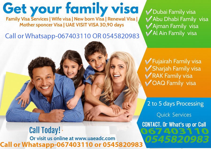 Family Visa Services Wife Children Parents Maid Visas
