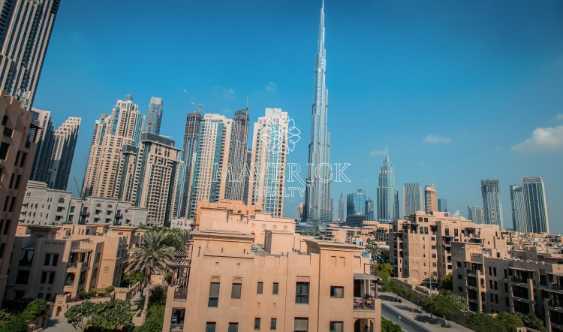 Burj View Chiller Free 3 Bedrooms Apartment  Maids R 2 Balconies