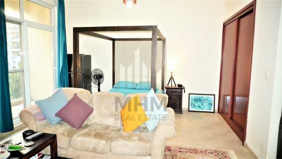 Garden And Pool View Spacious Studio Apartment  Fully Furnished