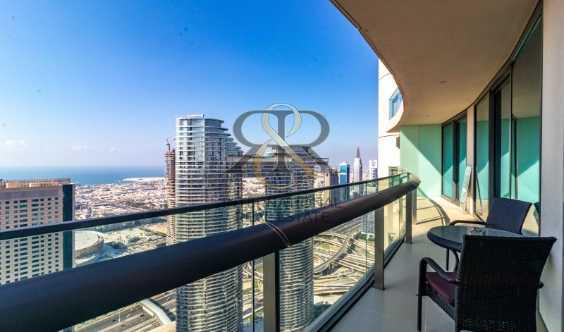 Sea View Fully Furnished 2 Bedrooms Apartment  With Balcony