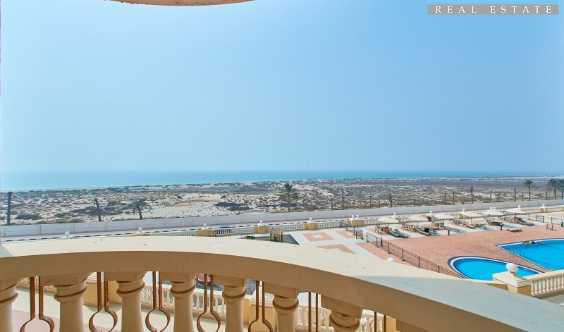 Great Partition Studio Apartment  With Full Sea View And Large Balcony