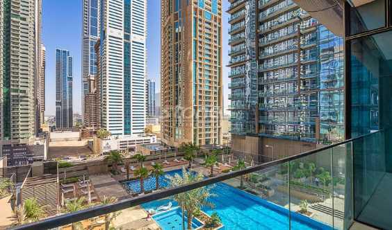 Fully Furnished With Most Striking Pool View