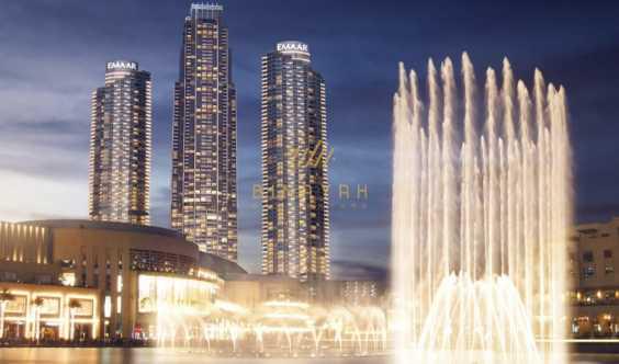 Full Burj Khalifa View Burj Views 2 Bedrooms Apartment  Study