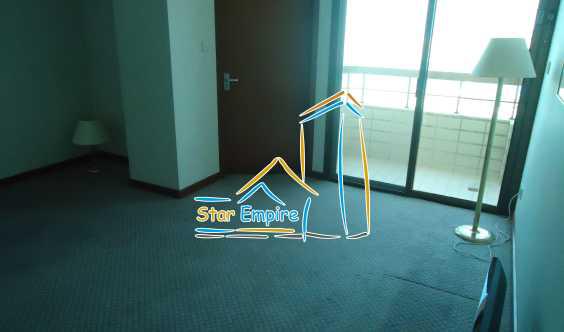 Semi Furnished 1 Bedroom Apartment  With Balcony Cornich