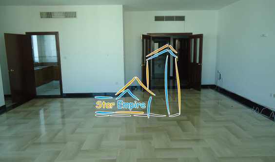 Spacious 3 Bedrooms Apartment  With Parking On Hamdan St