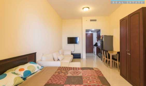 Full Sea View Furnished Studio Apartment  Well Maintained