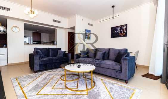 Sea View Fully Furnished 2 Bedrooms Apartment  With Balcony