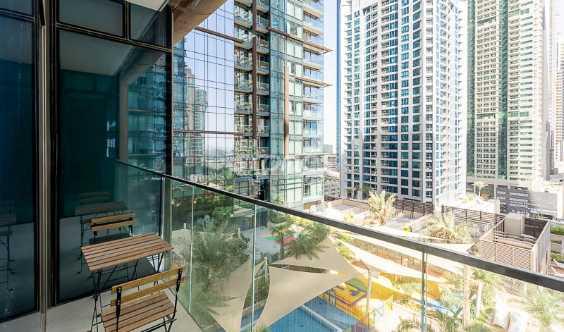 Fully Furnished With Most Striking Pool View