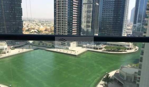 Full Lake View Balcony Furnished No Chiller Fee