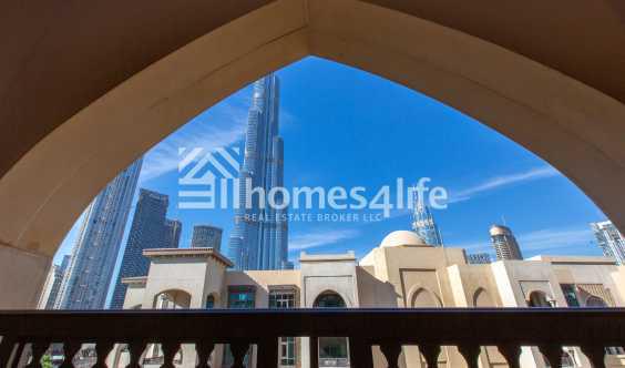 Burj Khalifa From Your Balcony Pool View in Dubai