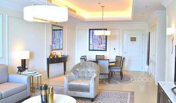 Full Burj Khalifa View 2 Bedrooms Hotel Serviced Apartment Vacant