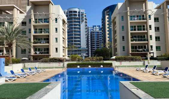 Unfurnished 1 Bedroom Apartment  With Garden Road View Al Ghozlan