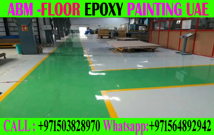 Factory Floor Epoxy Painting Company In Ajman Dubai Sharjah