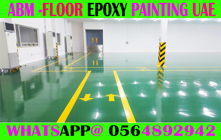 Road Marking Flooring In Ajman Dubai Rak 0564892942