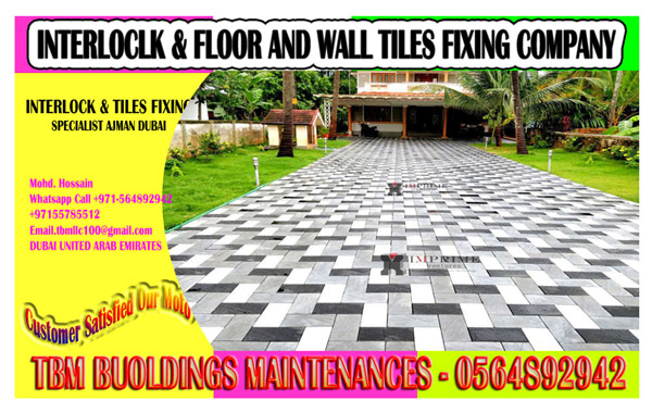 Interlock Fixing Contractor In Dubai Sharjah Ajman