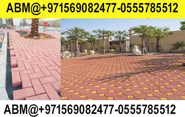 Paving Floor Interlock Fixing Applicator Ajman Sharjah Dubai