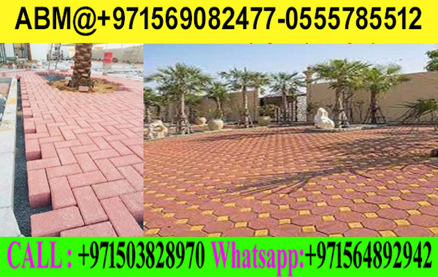 Paving Interlock Fixing Applicator Ajman Sharjah Dubai