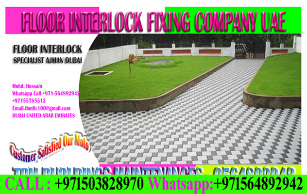 Paving Interlock Fixing Applicator Ajman Sharjah Dubai