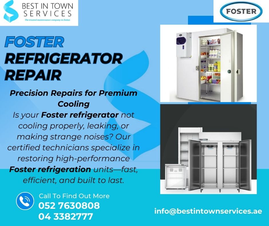Foster Refrigerator Repair Services in Dubai